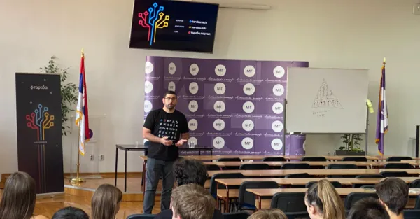 Engaging with Serbia's Brightest: A Day at the Mathematical Grammar School